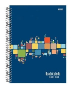 CADERNO QUADRICULADO 1X1CM ANIMATIVA ESP.